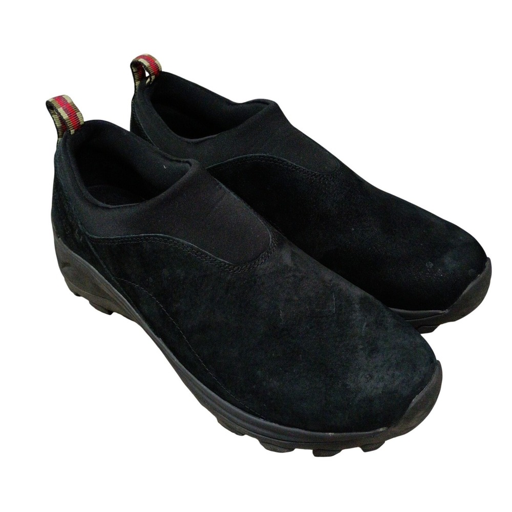 Merrell Men's Size 13 Winter Moc 3 Black Suede Slip On Casual Shoes Comfort